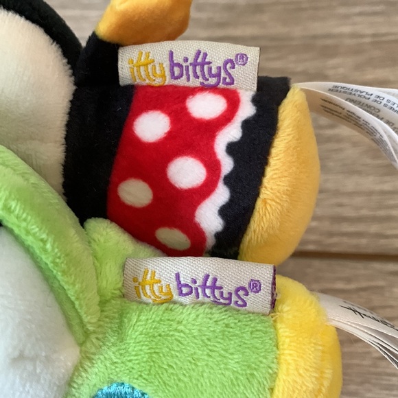 Itty Bittys Mickey Mouse and Minnie Mouse Plushes. - Picture 4 of 7